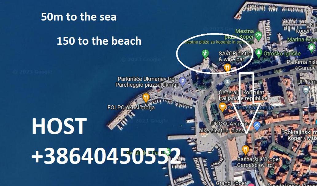 Koper Step To The Sea Apartment Bagian luar foto